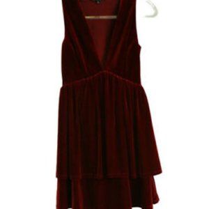 Red Velvet Gianni Bini Dress